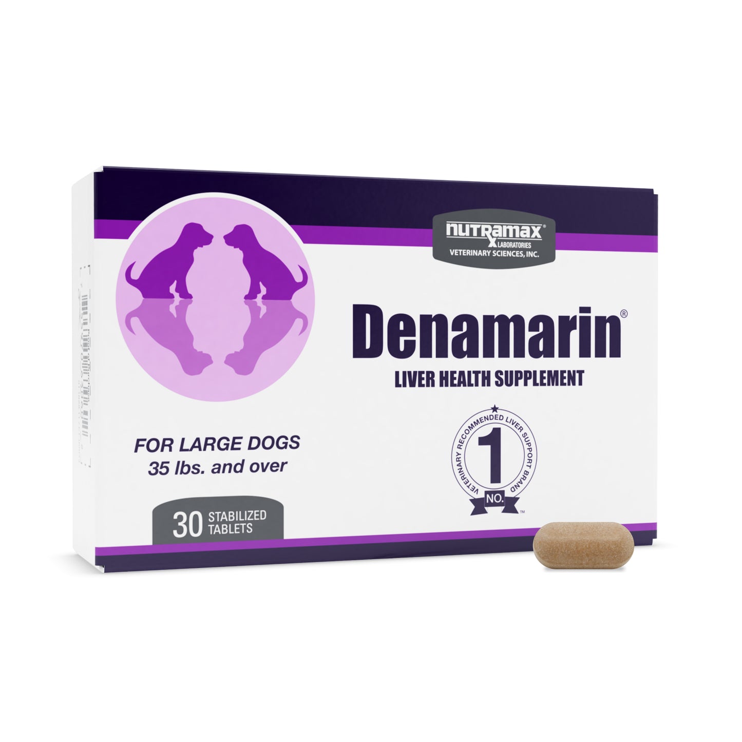 denamarin for large dogs 35 lbs and over  425mg  30 stabilized tablets