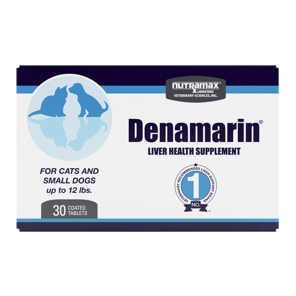 denamarin for cats and small dogs up to 12 lbs  90 mg  30 stabilized tablets