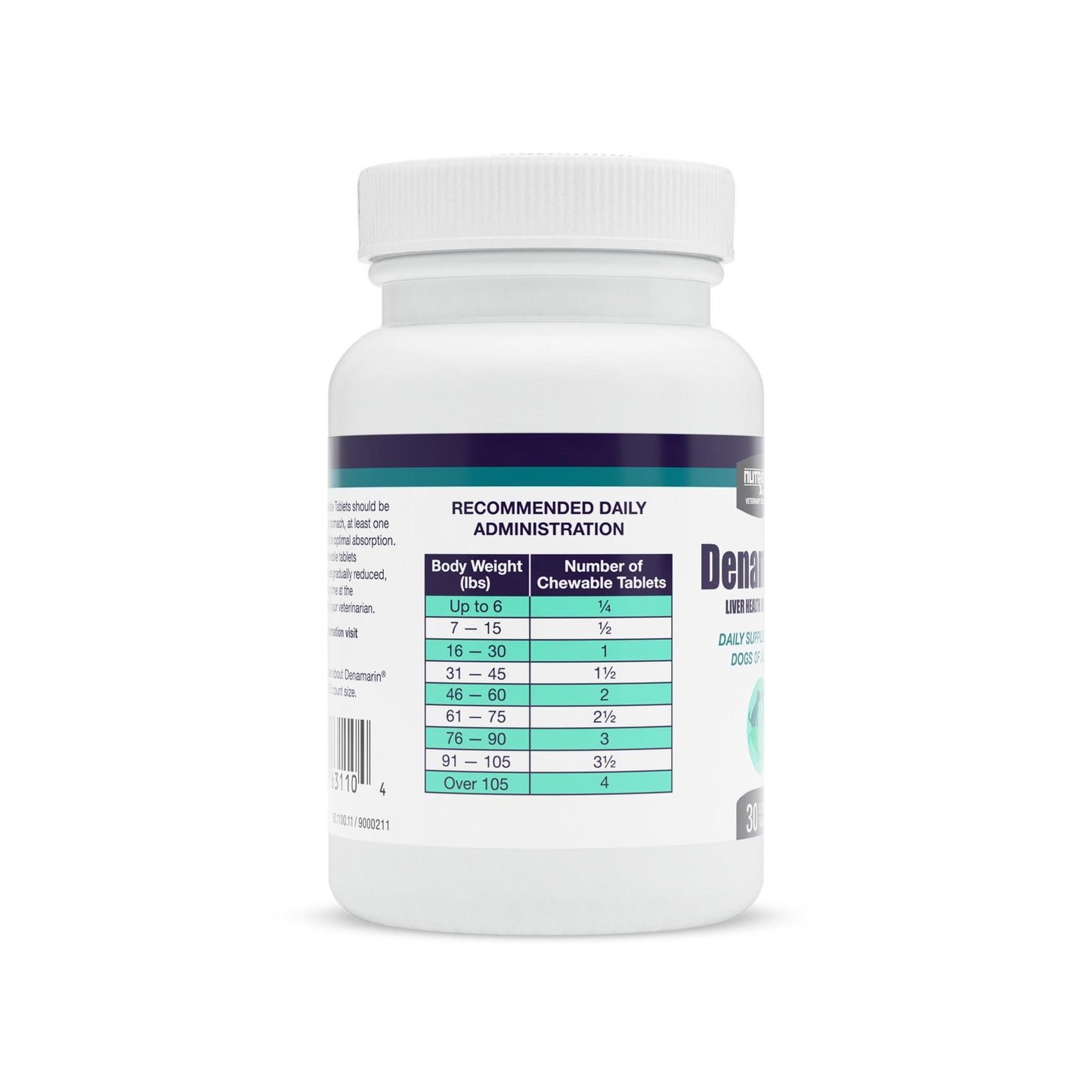 denamarin for dogs  225mg  30 chewable tablets