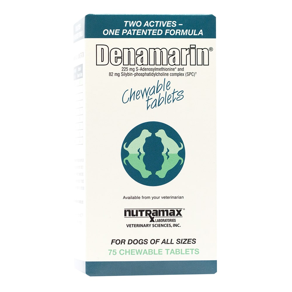 denamarin for dogs  225mg  75 chewable tablets