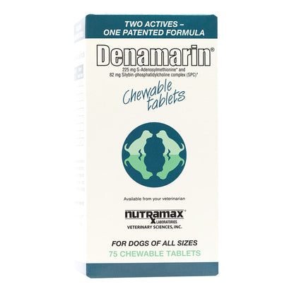 Denamarin for Dogs  225mg  75 Chewable Tablets