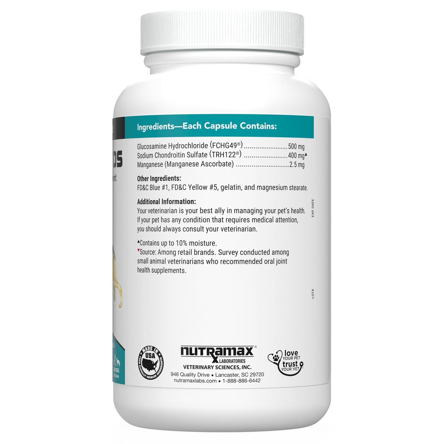 cosequin ds for dogs  132 sprinkle capsules  (professional line )