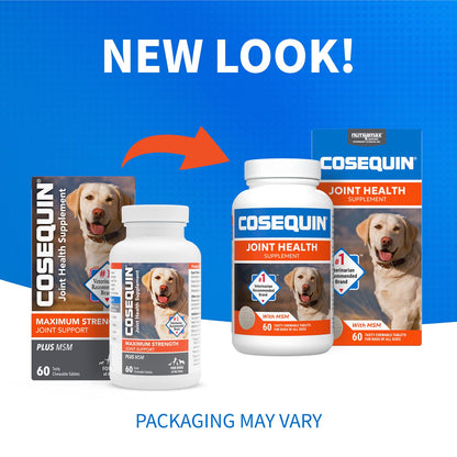 Cosequin DS with MSM for Dogs  60 Chewable Tablets