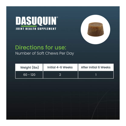 Nutramax Dasuquin for Large Dogs 60lbs and Over, Joint Health Supplement, Soft Chews, 150 Count