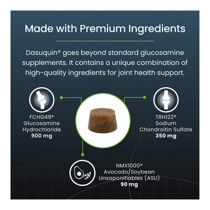 Nutramax Dasuquin for Large Dogs 60lbs and Over, Joint Health Supplement, Soft Chews, 84 Count