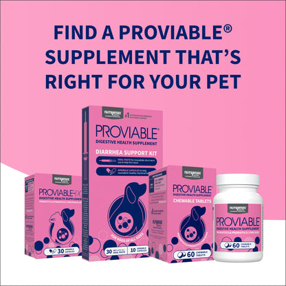 Proviable-DC Chew Tablets for Dogs, 60 ct