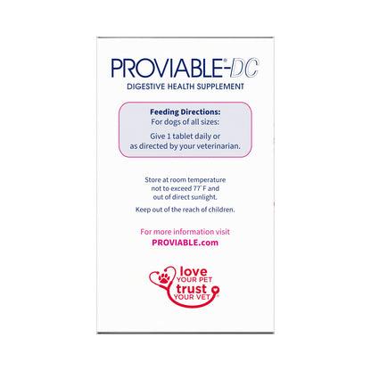 Proviable-DC Chew Tablets for Dogs, 60 ct