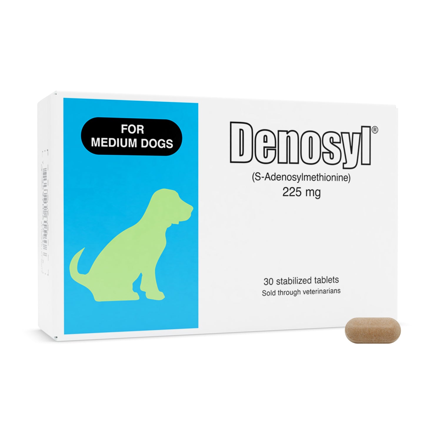 denosyl for medium dogs  225 mg  30 stabilized tablets