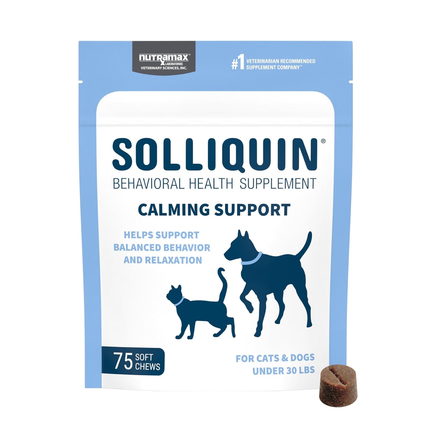 solliquin soft chews 75 ct for sm to med dogs/large cats