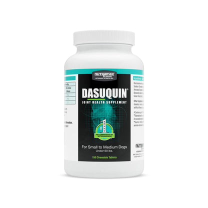 Nutramax Dasuquin for Small to Medium Dogs, Joint Health Supplement, Chewable Tablets, 150 Count