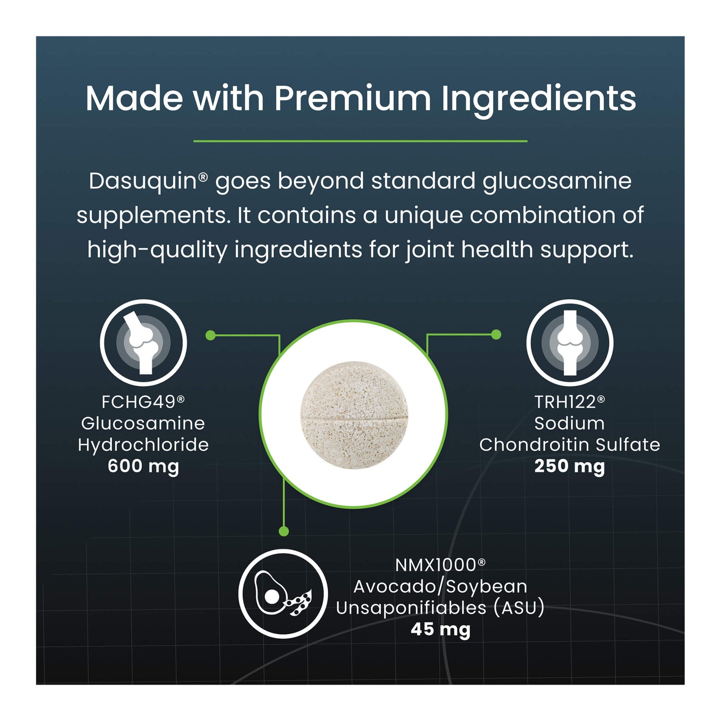 nutramax dasuquin for small to medium dogs, joint health supplement, chewable tablets, 150 count