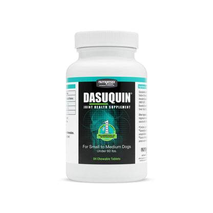 Nutramax Dasuquin for Small to Medium Dogs, Joint Health Supplement, Chewable Tablets, 84 Count