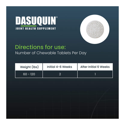 Nutramax Dasuquin with MSM for Large Dogs 60lbs and Over, Joint Health Supplement, Chewable Tablets, 150 Count