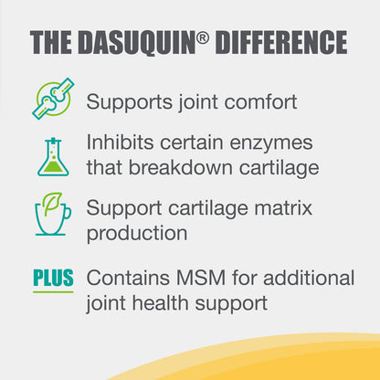 Nutramax Dasuquin with MSM for Large Dogs 60lbs and Over, Joint Health Supplement, Chewable Tablets, 84 Count