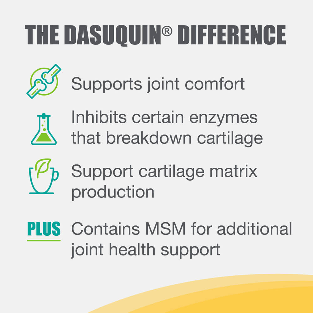 nutramax dasuquin with msm for small to medium dogs, joint health supplement, soft chews, 84 count