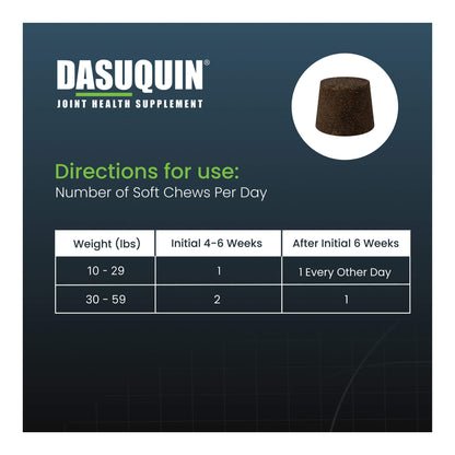 Nutramax Dasuquin with MSM for Small to Medium Dogs, Joint Health Supplement, Soft Chews, 84 Count
