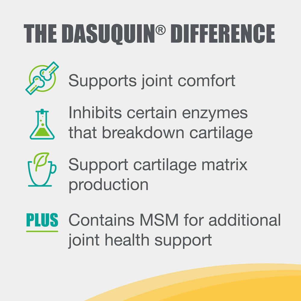 nutramax dasuquin with msm for small to medium dogs, joint health supplement, chewable tablets, 84 count