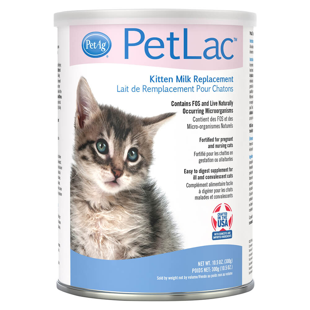 petlac kitten milk replacement powder  10.5 oz