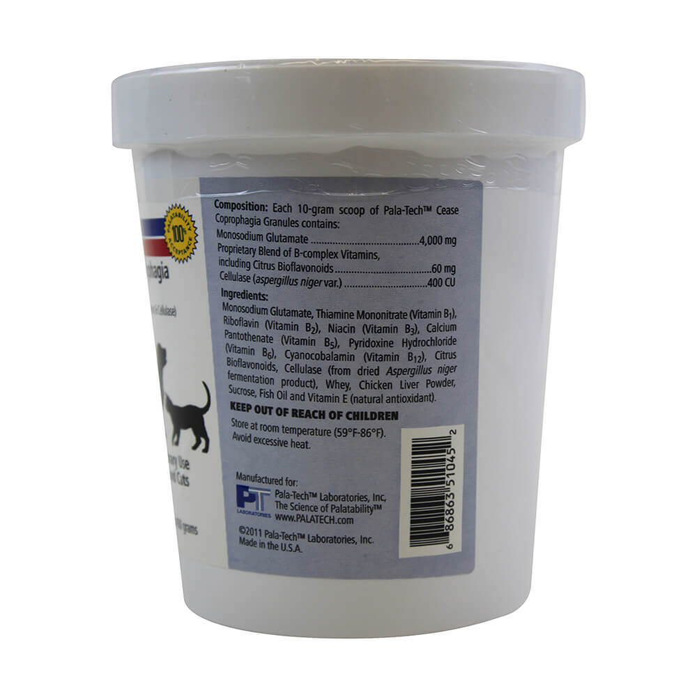 cease coprophagia granules for dogs and cats  450 grams