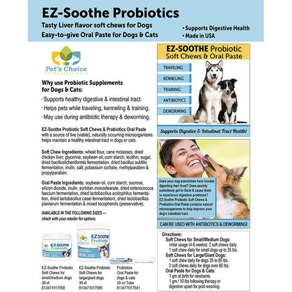 EZ-Soothe Probiotic Oral Paste, 30cc