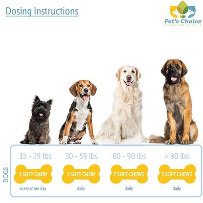 Skin & Coat Omega 3 Soft Chews, Large to Giant Dogs, 150 ct
