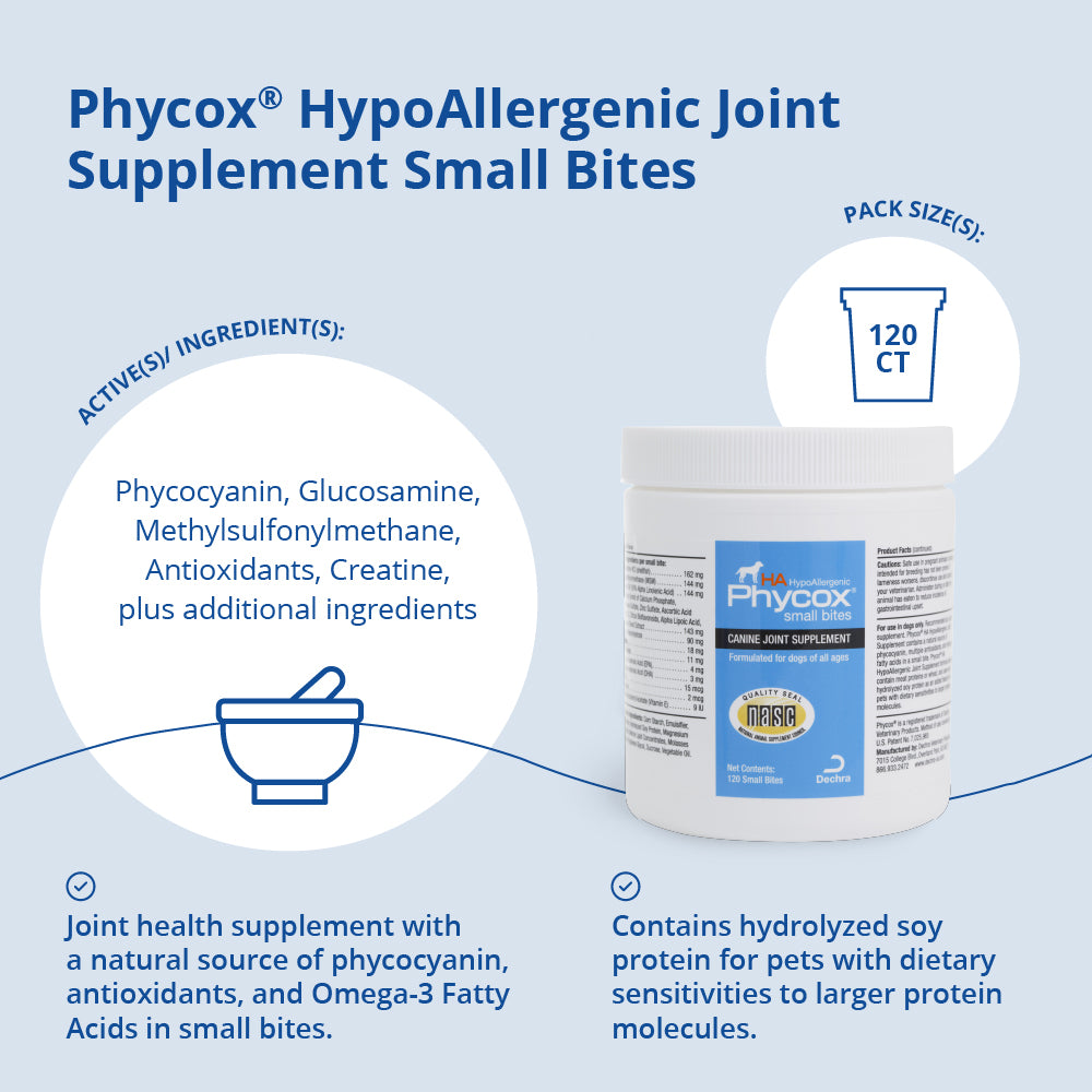 phycox h/a small bites  (120ct)