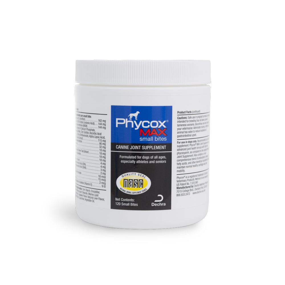 phycox max canine small bites  120 ct