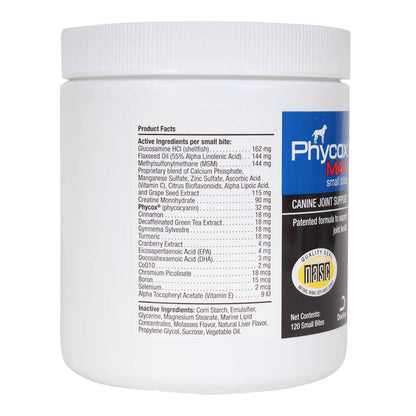 Phycox Max Canine Small Bites  120 ct