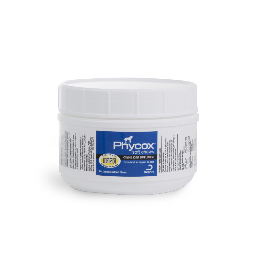 phycox canine joint support soft chews, 60 ct