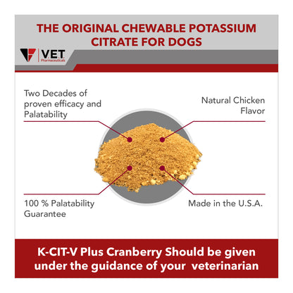 K-CIT-V Plus Cranberry 300 gm Granules for Dogs and Cats