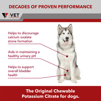 K-CIT-V Potassium Citrate Chewable Tablets, 640mg, 100ct