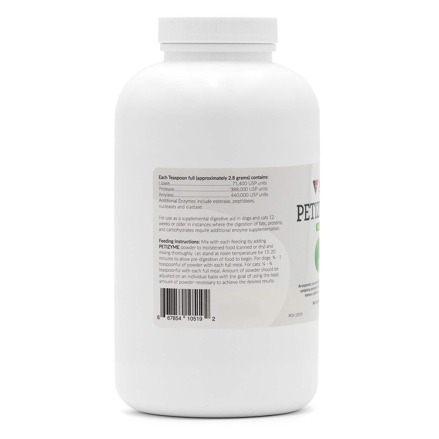 petizyme digestive aid powder for dogs and cats, 12oz