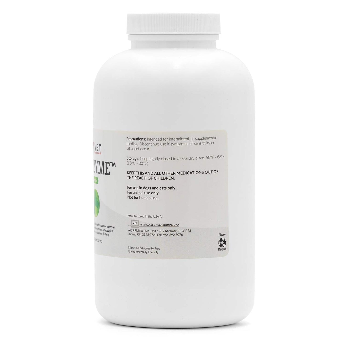 petizyme digestive aid powder for dogs and cats, 12oz