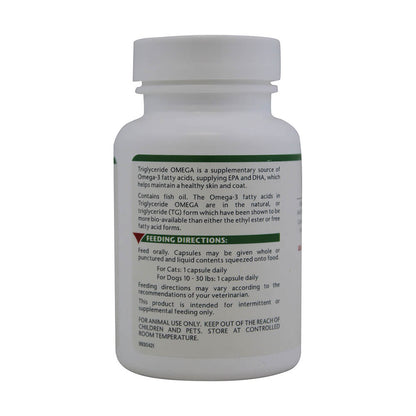 Triglyceride Omega  for Small Dogs and Cats  60 Count
