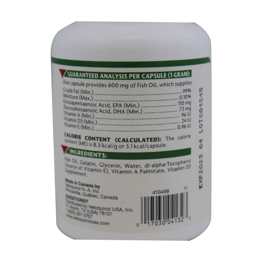triglyceride omega  for small dogs and cats  60 count