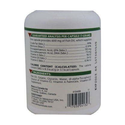 Triglyceride Omega  for Small Dogs and Cats  60 Count