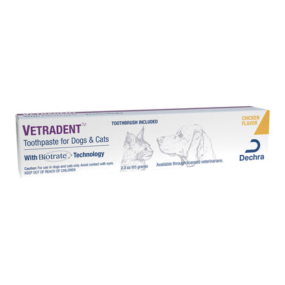 Vetradent Toothpaste (double-headed toothbrush included), 2.3 oz