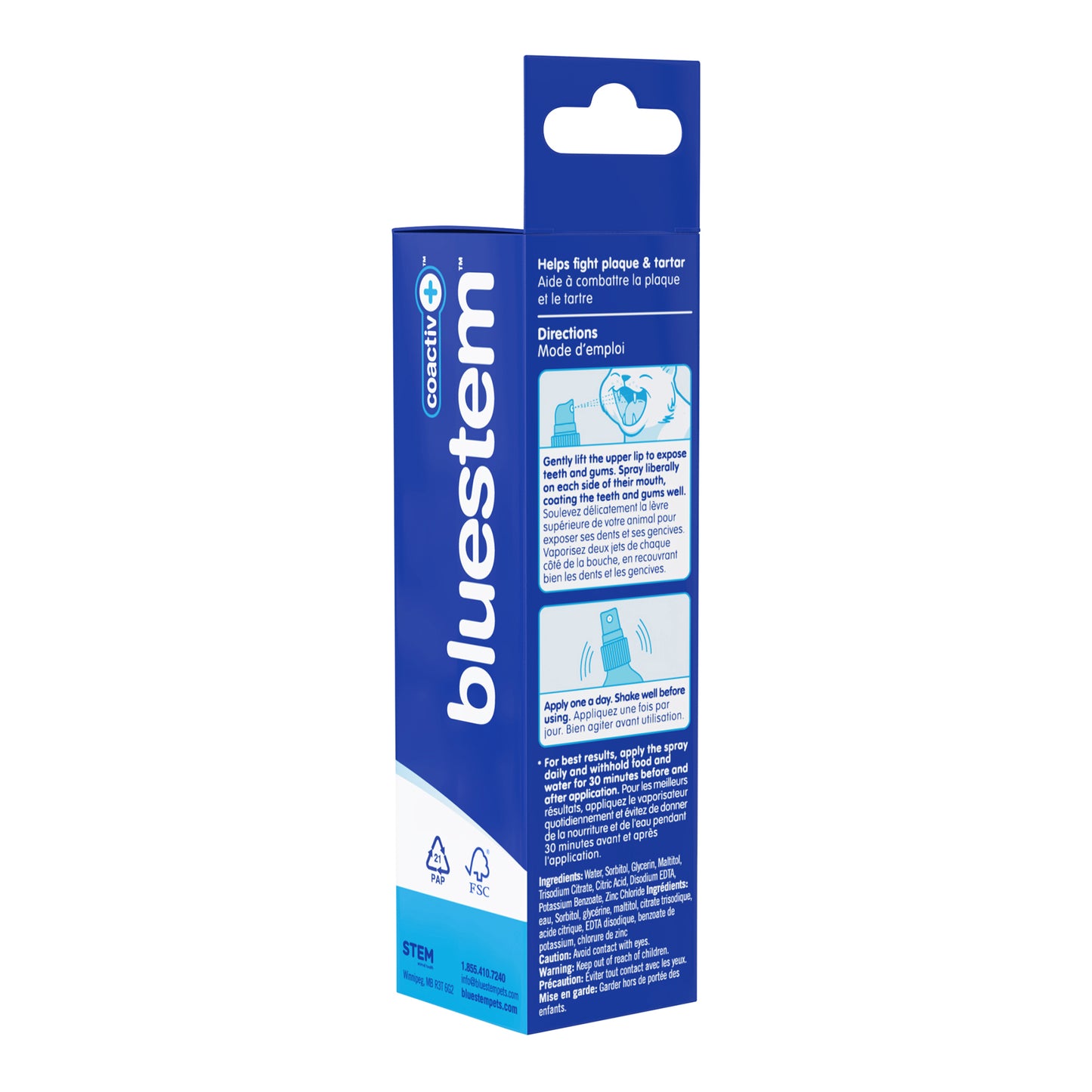 bluestem oral care cat spray 2 fl oz