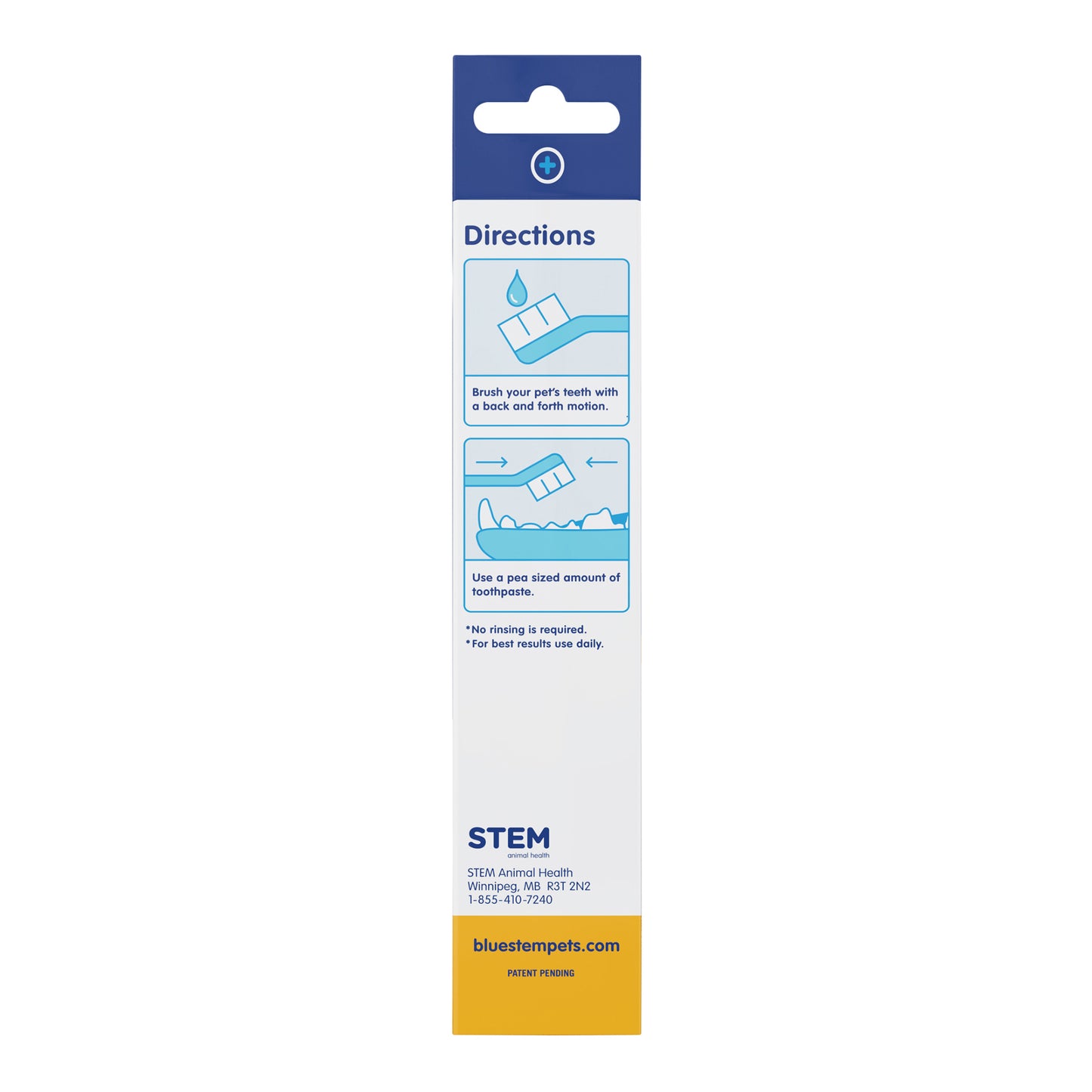 bluestem toothpaste chicken 2.5 oz