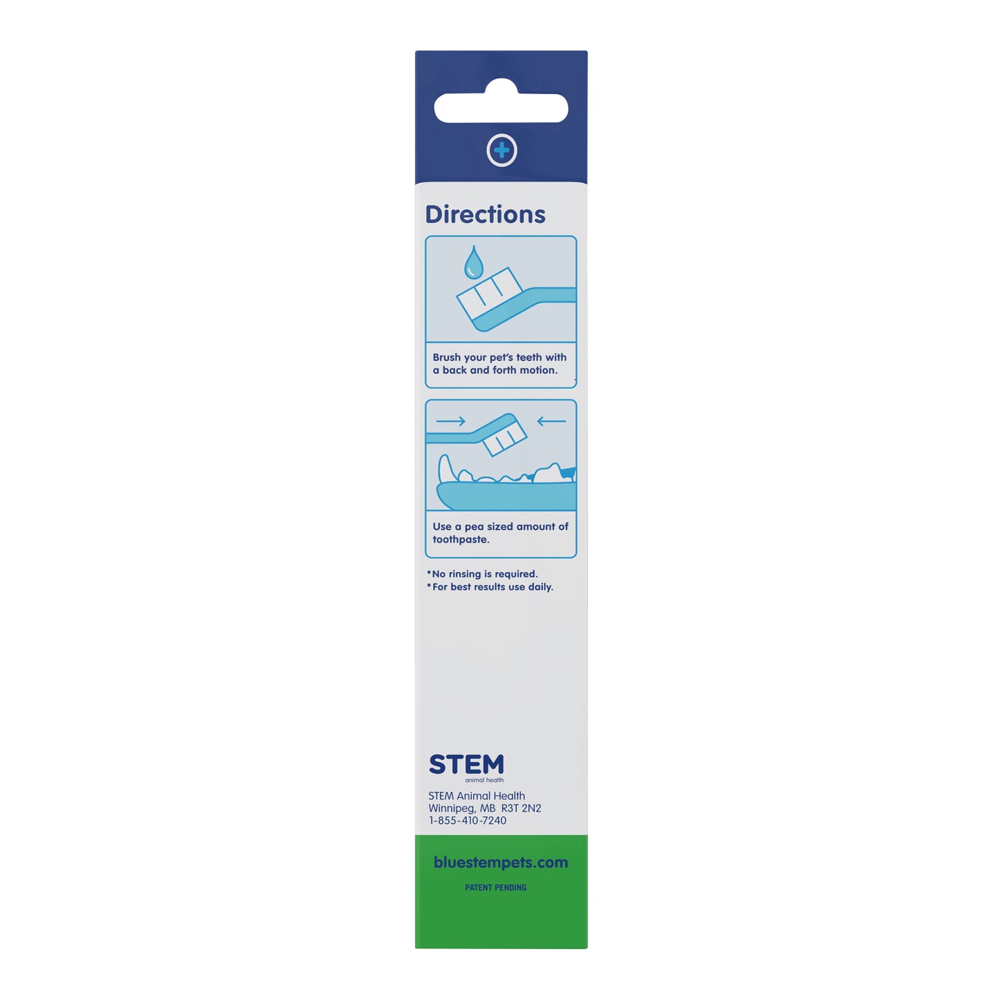 bluestem toothpaste vanilla-mint 2.5oz