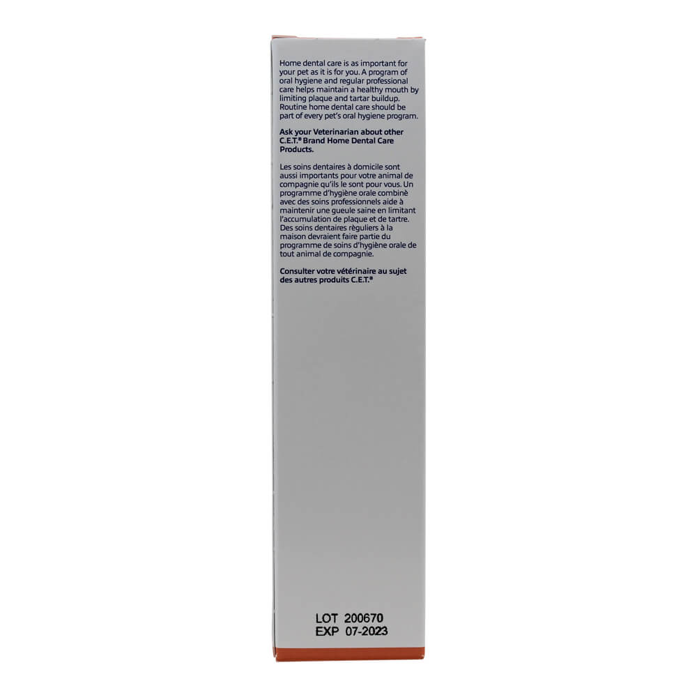 virbac c.e.t. enzymatic pet toothpaste for dogs & cats, seafood, 2.5 oz