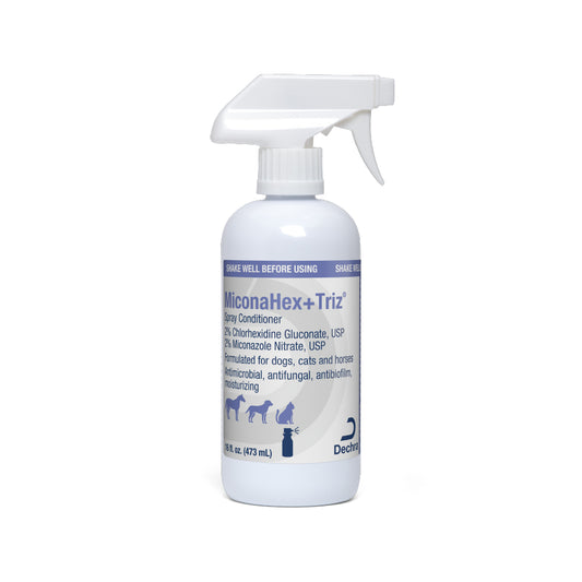 Miconahex+ Triz Spray for Dogs  Cats and Horses, 16 oz