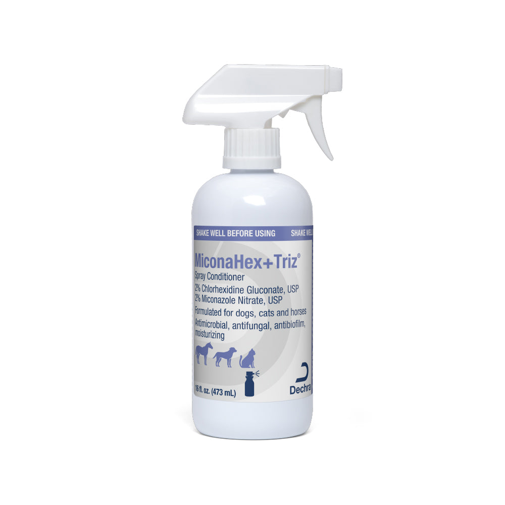 miconahex+ triz spray for dogs  cats and horses, 16 oz