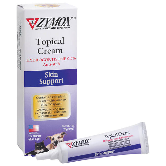 Zymox Inflammation Topical Cream with HC  1 oz