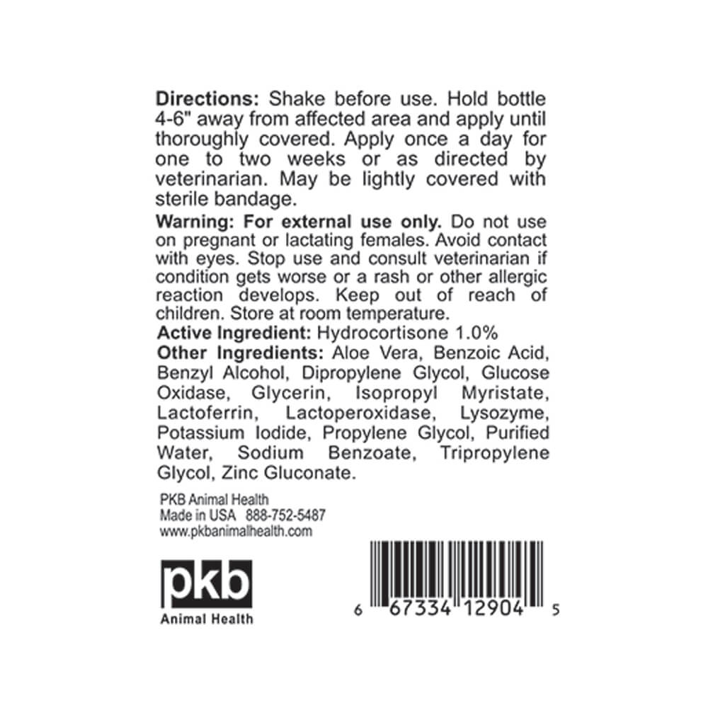 zymox spray without hydrocortisone  2 oz