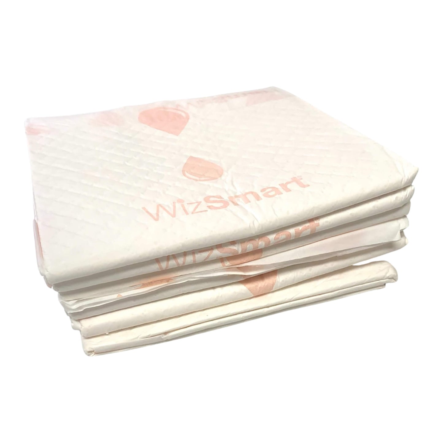 wizsmart essentials large dog pads, 23.5" x 22", extra absorbent puppy training pads, indoor potty pads, leakproof gel pads for small dogs, crate, house, travel, eco-friendly, non-slip - 10 count