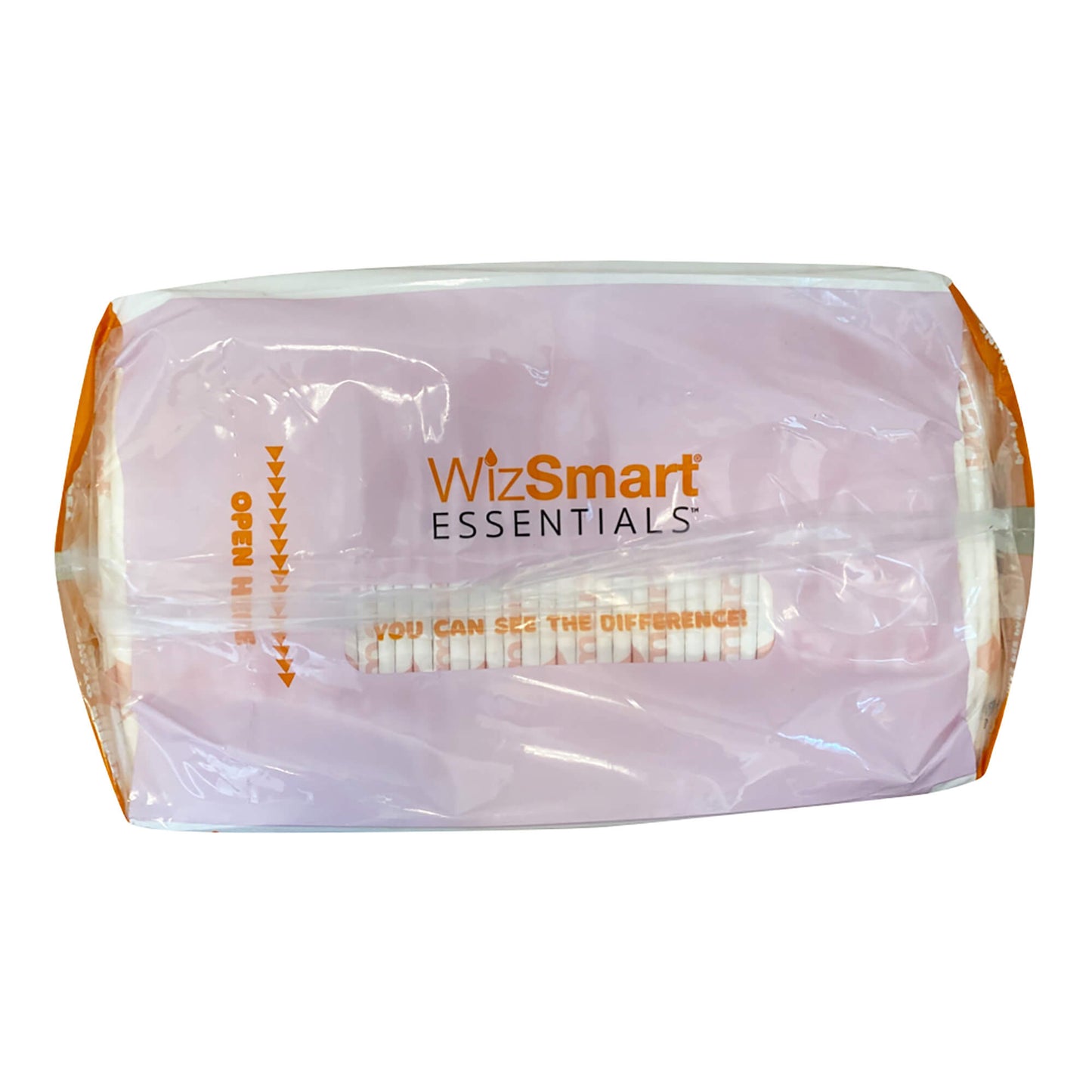 wizsmart essentials pads, large, 50ct, fresh scented