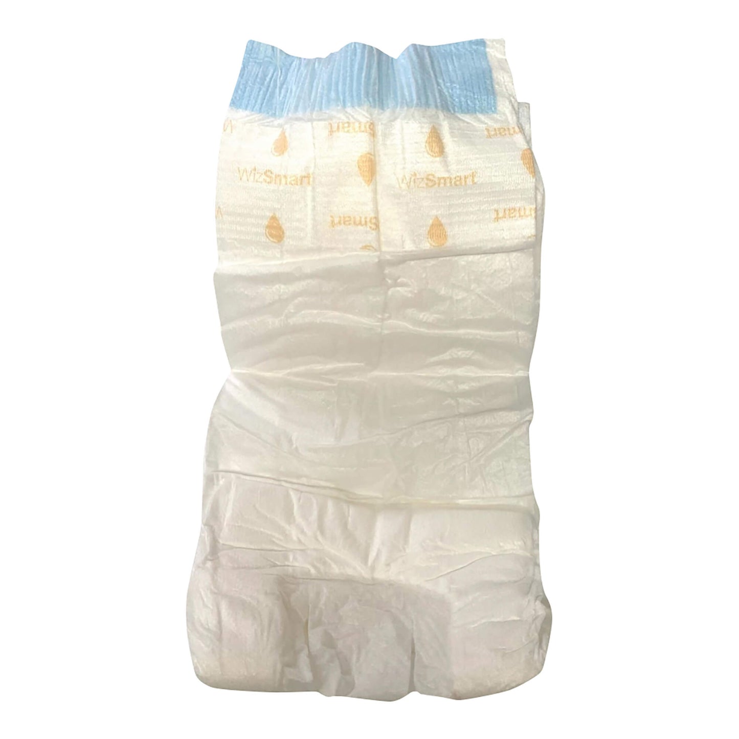wizsmart ultra dry disposable dog diapers, medium, 12 pack – leak-proof pet diaper with tail hole & adjustable tape tabs, puppy & adult dog, travel, heat cycle, overnight protection