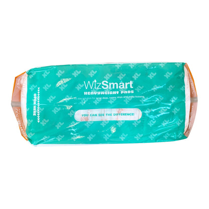 WizSmart Heavyweight Dog Pee Pads for Large Dogs, Puppies, Seniors – Ultra Absorbent, Leak Proof, Odor Control, Quick Dry, XL Training Pads with Stay Put Tabs – 23.5" x 31.5", 14 Cup Capacity