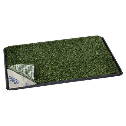 Indoor Dog Potty System 16" x 24" (Tray,Pad,Grass)